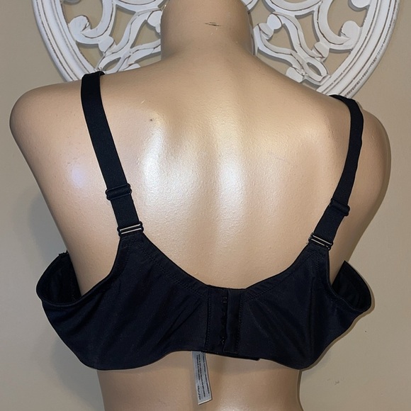 Soma women’s bra 42DDD Stunning support unlined minimizer Black underwire lace - Picture 3 of 8